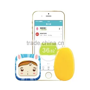 Wearable Electronic Baby Temperature Detector Bluetooth 4.0 Wireless Thermometer thumbnail-1