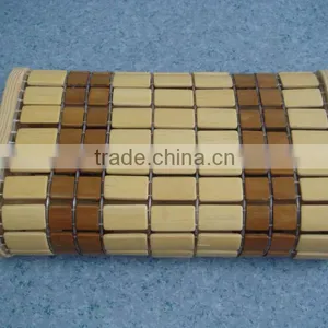 Woven Bamboo Pillow thumbnail-1