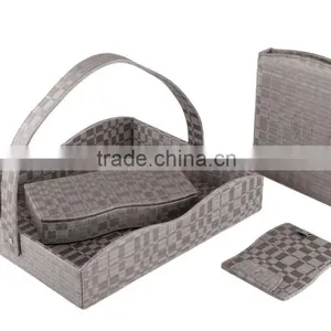 Hotel Leather Leather Ice Bucket Holder, Leather Ice Box thumbnail-2