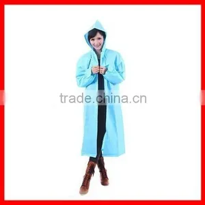 2015 Crazy!!! NEW Style Women Rain Coat thumbnail-3