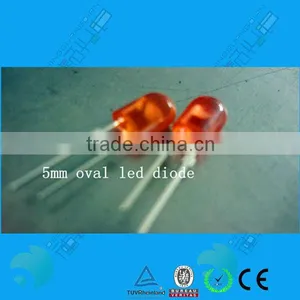 Oval Type 5mm Dip LED Diode (CE&RoHS Compliant) thumbnail-1