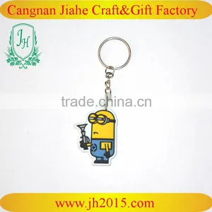Injection Rubber Pvc 3d Keychain Cheap Logo Custom Made Keychains thumbnail-3