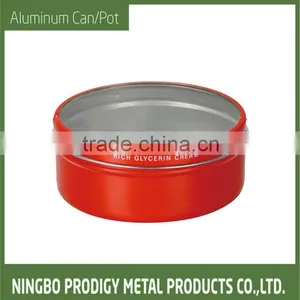 S-Aluminum Round Can for Cream With EMBOSS LOGO thumbnail-4