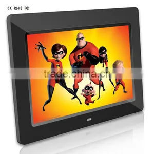 Black White Pictures Manufacturers 10 Inch Good Quality Digital Photo Frame With Multifunction(include Remote Control Model ) thumbnail-1