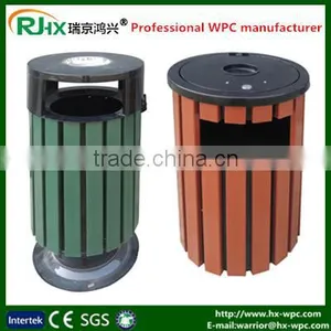 Wood Plastic Composites Material Dustbin thumbnail-4