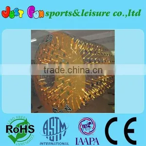 Golden Inflatable Water Roller thumbnail-1