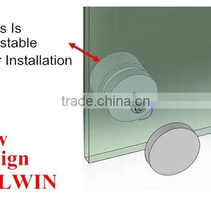 New Design Stainless Steel Adjustable Glass Standoff thumbnail-2