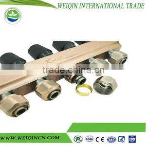 Underfloor Heating Brass Manifold With Automatic Thermostatic Valve Manifold Gauge Manifold Digital DN25 or 32 thumbnail-3