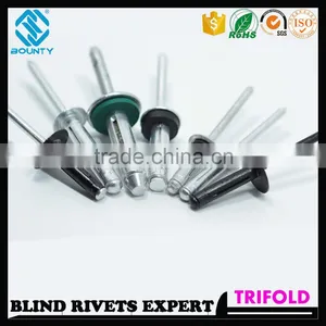 HIGH QUALITY FACTORY L/F HEAD TRI-BULB BLIND RIVETS FOR GLASS CURTAIN WALL thumbnail-3