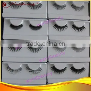 Factory Supply 2015 New Style 100% Human Hair Eyelash thumbnail-1