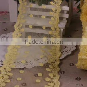 New Fashion Embroidery Designs Flower Lace Trimming Have Stock thumbnail-1