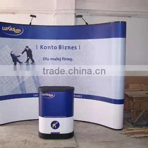 Folding Curve Pop up Stand for Business or Exhibition thumbnail-2