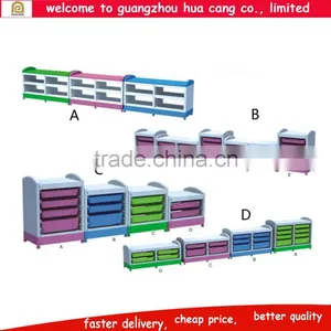 Guangzhou Daycare Children Toys Storage Cabinets With Different Colors H81-5604 thumbnail-1