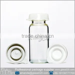 20ml Clear Vial Glass Bottle With Plastic Cap thumbnail-1