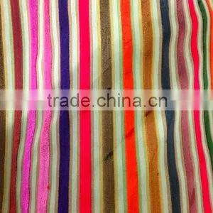 YARN-DYE COLORFUL STRIPE VELVET thumbnail-6
