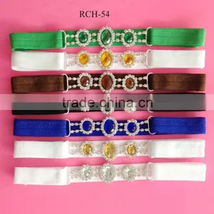 2015 Hot Selling Factory Price Pearl and Rhinestone Connector Decoration Headwear (RCH-54) thumbnail-4