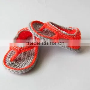 Flip Flops for Baby, Trekkers for Baby,summer Crochet Shoes,crochet Booties Crochet Shoes,newborn Summer Shoes thumbnail-1