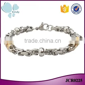 Latest Design Joint 316l Stainless Steel Jewelry Bracelet for Men Supplier's Choice thumbnail-1