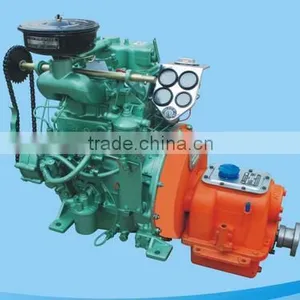 High Speed Marine Diesel Engine Set for Open Type Lifeboat With Gearbox ZX2105J 24-28HpHp thumbnail-1