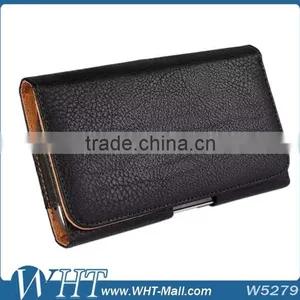 For HTC ONE 2 M8 Man's Style Leather Pouch for Mobile Phone Leather Case Factory thumbnail-1