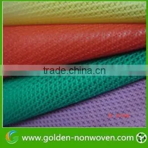 80gsm pp Cambella Fabric /colorful Cross Design Non Woven Cloth / Cambella Nonwoven Fabric Made in China thumbnail-1