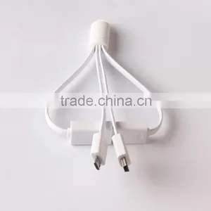 3 in 1 Cable and 5 in 1 Cable Different Color Choice PVC Cable With Sample Shape and Logo thumbnail-3