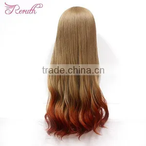 Factory Cheap Natural Colorful Cheap Remy Human Hair Wig With Bangs thumbnail-5