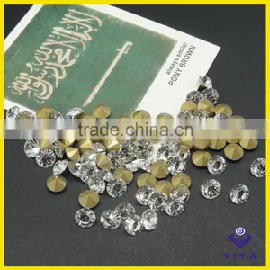 ZheJing YiWu Chaton Factory Sale Glass Stone for Shoes Ornament thumbnail-3