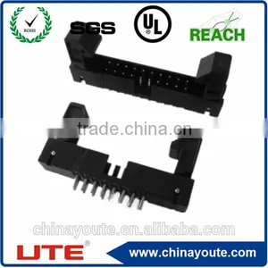 Customized 1.27mm Box Header With Long Latch thumbnail-1