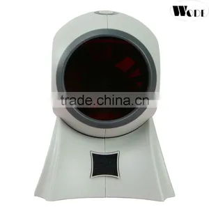 1D Laser Automatic Omni Directional Handfree Barcode Scanner Table Barcode Scanner thumbnail-2