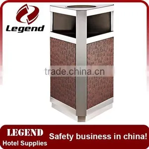 Hotel Items Suppliers Leatherette Trash Can thumbnail-2