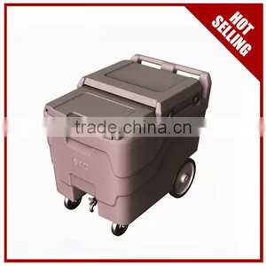 Hot Sell Durable PE Brown Ice Transport Carts With Wheels thumbnail-1