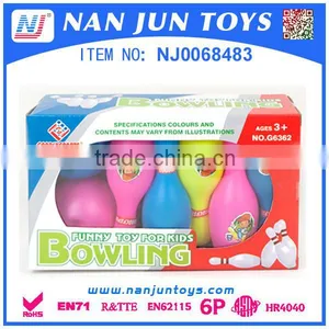 Cartoon Plastic Bowling Ball Game Set thumbnail-1