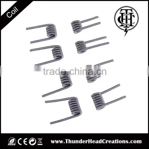 Fast Heating Resistance Clapton Wire, Two Coils Pre-wrapped Resistance Wire for Vapor,large Cloud thumbnail-1
