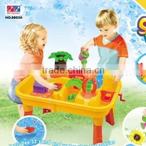 Chenghai Toy Factory Beach Toys Sand and Water Table With Board And Chair thumbnail-2