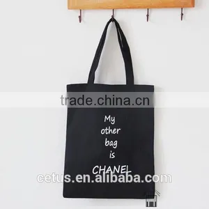 Factory Price Recyclable 8oz Cotton Canvas Tote Bag for Shopping thumbnail-5