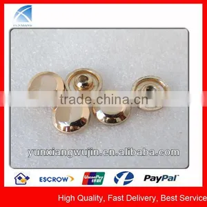YX4827 Custom Made Plain Metal Jean Rivets Gold for Pants thumbnail-1