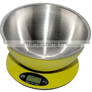 Future Life 5kg/11lb Precision Digital Mixing Bowl Kitchen Scale Stainless Steel Measuring Modes thumbnail-1