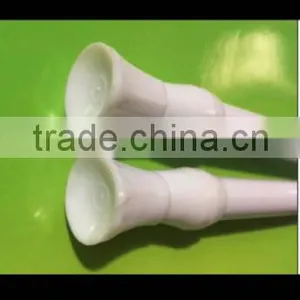 Extendable Long Telescopic Shower Voile Net Curtain Pole Rod Rail Bath thumbnail-1