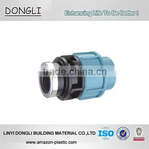 PP Filter Water Supply Round Plastic PP Compression Fittings End Cap PN16 thumbnail-1