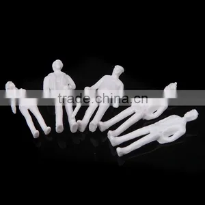 Artificial Model Human White Figure, Scale Models Figure, Model White Resin Figure for 1/50 thumbnail-6