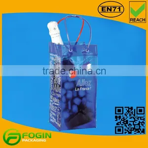 Custom PVC Ice Bag For Cooling Wine Wholesale thumbnail-1