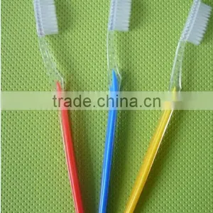 Hotel Disposable Natural Toothbrush Transparent Toothbrush thumbnail-1