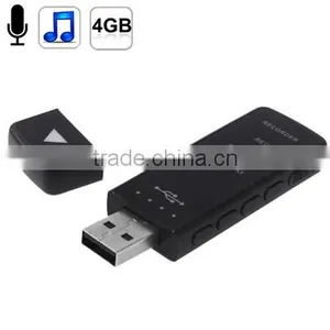 Built in Rechargeable Lithium-ion Battery Digital Voice Recorder MP3 Player With 4GB Memory thumbnail-3