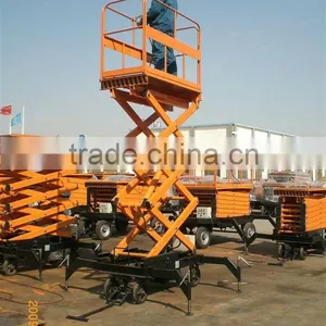 4-16 m / Load 300-1000 kg Electric Hydraulic Raising Platform thumbnail-1