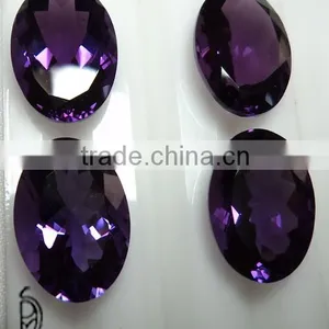 Amethyst Oval Shape Cut Semi Precious Gemstone, Natural Gem Stones, Amethyst Oval Shape Cut Gemstone thumbnail-2