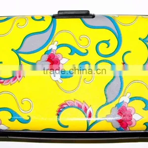 Luckiplus Inventory Black & White Owls Aluminum Wallets Identity Theft Blocker thumbnail-3