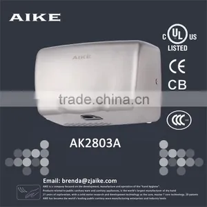 1200w Stainless Steel Low Energy Automatic Jet Air Small Hand Dryer Supplier thumbnail-1