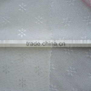 Factory New Design 87/13 Nylon Spandex Floral Patern Jacquard Mesh Fabric, Fashion Clothing Jacquard Mesh Fabric thumbnail-2