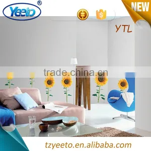 Sun Flower Design PVC Home Decoration Wall Stickers thumbnail-1
